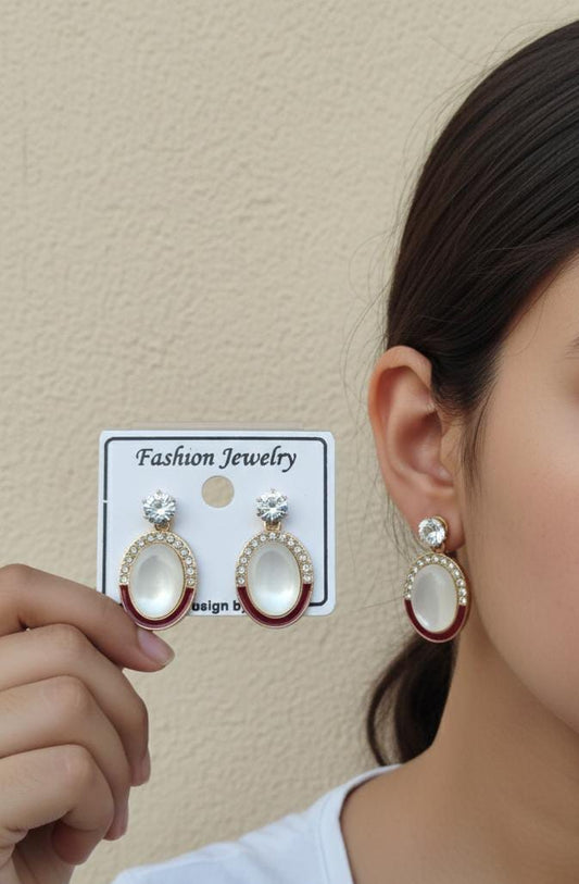 Crystal Teardrop Earrings